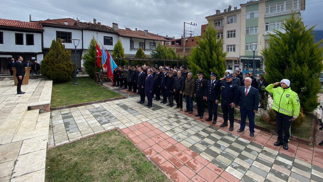 18 Mart Şehitleri Anma Günü ve Çanakkale Deniz Zaferi'nin 108. Yıl Dönümü Programı Gerçekleştirildi.